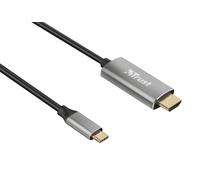Trust Calyx adattatore grafico USB Nero, Metallico Trust
