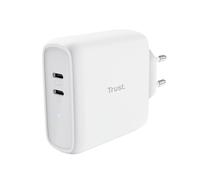 Trust - Doppio Caricabatterie Usb-c Maxo 65w-white Trust