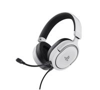 Trust Cuffie Auricolari Giocatore GXT 498 Forta Nero Bianco Circumaurale