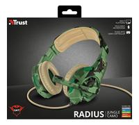Trust GXT 310C Radius Auricolare Cablato A Padiglione Giocare Mimetico