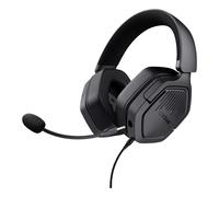 TRUST GXT492 CARUS HEADSET CUFFIE GAMING, Black