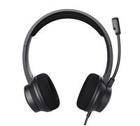 Trust HS-260 Auricolare Cablato Passanuca Ufficio USB tipo A Nero