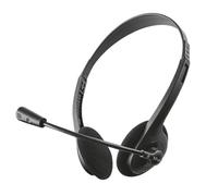 Trust ZIVA CHAT HEADSET Auricolare Cablato A Padiglione Musica e Chiamate Nero