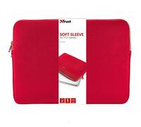 Trust Custodia Morbida per Portatili da 17.3", Rosso