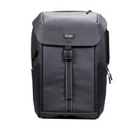 Trust Jersey Zaino per Laptop 17", Zaino da Ufficio Uomo Porta PC 25 Litri, Realizzato in Plastica Riciclata, Borsa da Cabina per Viaggi Lavoro Scuola Affari Sport, Donna, Nero