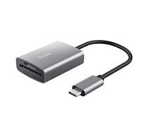 Trust 24136 lettore di schede USB 3.2 Gen 1 (3.1 Gen 1) Type-C Alluminio