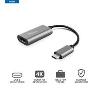 Trust - Dalyx Usb-c Hdmi Adapter - Grey/black Trust