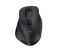 Trust Fyda Mouse Wireless Ricaricabile Bluetooth + 2.4GHz, 800-2400 DPI | Poggiapollice Ergonomico, 50% Plastica Riciclata, Multi-Dispositivo per Laptop PC iOS Android Mac Ufficio