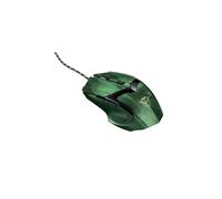 Trust Gaming GXT 101D Gav Mouse da Gioco, Verde Camuffamento