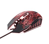 Trust Mouse da gioco GXT 105X Izza - 6 pulsanti, LED RGB, 4000 DPI - Nero