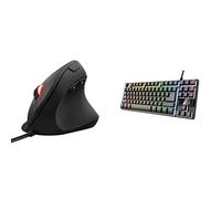 Trust Gaming GXT 144 Rexx Mouse Verticale Ergonomico, 250 - 10000 DPI, RGB Mouse