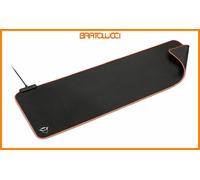 Trust Gaming GXT 764 Glide-Flex XXL Tappetino per Mouse RGB, Flessibile, Nero