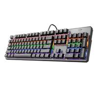 Trust GXT 865 Asta tastiera Gaming USB Italiano Nero