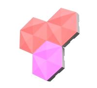 Trust Gaming GXT 903 Vybz Pannelli LED Gaming, Kit di Estensione da 3 Pezzi, LED Personalizzabile, 44 Modalità di Illuminazione, Sincronizzazione Musica, Applicazione, Luci LED per Camera