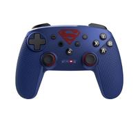 Trust Gaming GXTrust 542SM Muta Controller Nintendo Switch & PC Licenza Superman Wireless Bluetooth/RF/USB, Batteria Ricaricabile, Gamepad senza Fili per Switch OLED/Lite Computer Android iOS, Blu
