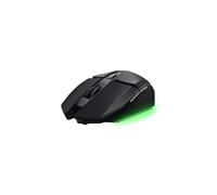 GXTrust 122 Felox+ Mouse Gaming Wireless Bluetooth + 2.4GHz, 40 Ore di Autonomia, 12K DPI, Illuminazione LED, 6 Pulsanti, Mouse Senza Fili RGB con ricevitore USB-A per Computer, Laptop, Windows, Nero