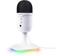 Trust GXT 234P Yunix Bianco Microfono da tavolo