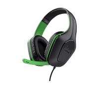 Trust GXT 415X ZIROX Auricolare Cablato A Padiglione Giocare Nero, Verde