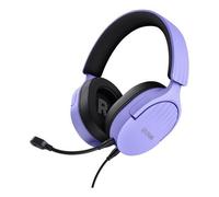 Trust GXT 489P FAYZO Auricolare Cablato A Padiglione Gaming Nero, Viola