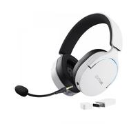Trust GXT 491W FAYZO Auricolare Con cavo e senza cavo A Padiglione Gaming USB tipo-C Bluetooth Nero, Bianco