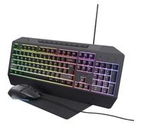 Trust GXT 791 kit gaming tastiera QWERTY italiana RGB, mouse e tappetino