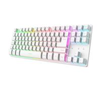 Trust GXT 831W tastiera Gaming Wireless a RF + USB AZERTY Italiano Bianco
