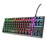 Trust GXT 833 Thado TKL, Kabelgebunden, USB, Membran Key Switch, QWERTY, 25886