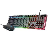 Trust GXT 838 Azor tastiera Mouse inclusi Gaming USB Nero - Nouvo