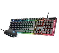 Trust GXT 838 Azor tastiera Mouse incluso USB Nero
