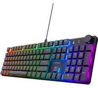 Trust GXT 866 Torix tastiera Giocare USB QWERTZ Tedesco Nero
