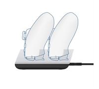 Trust - Gxt254 Duo Charge Dock Ps5-white Trust