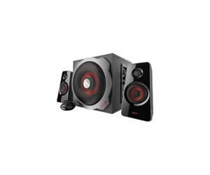 Trust GXT38 Set Altoparlanti 2.1 con Subwoofer in Legno e Potenza di 60W RMS
