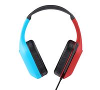 Trust GXT 416S Zirox Auricolare Cablato A Padiglione Gaming Nero, Ciano, Rosso