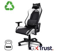 Trust GXT 714 RUYA Sedia per gaming universale Nero, Bianco