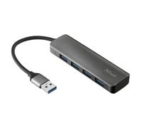Trust Halyx Aluminium 4-Port USB 3.2 Hub USB-A 3.1 Gen 1 4x USB-A 3.2 Gen 1 Grigio
