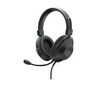 Trust HS-250 Auricolare Cablato A Padiglione Musica e Chiamate Nero (Trust PC USB Headset HS-250) NEW