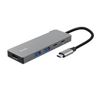 Trust HUB 3 in 1 DALYX USB C Grey 26062