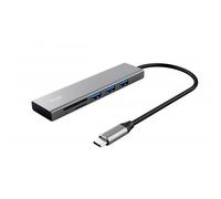 Hub USB-C veloce e lettore di schede-Trust