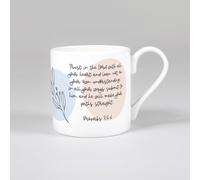 Trust in The Lord (Flora) Tazza in porcellana Bone China