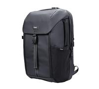 Trust Jersey Zaino per Laptop 17", Zaino da Ufficio Uomo Porta PC 25 Litri, Realizzato in Plastica Riciclata, Borsa da Cabina per Viaggi Lavoro Scuola Affari Sport, Donna, Nero