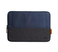 CUSTODIA UNIVERSALE TRUST LISBOA 25123 SOFT SLEEVE COLORE NERO/BLU - PER TABLET/LAPTOP FINO A 13,3