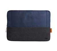 Trust Lisboa Custodia PC 16, Borsa Porta PC Donna Uomo Viaggio, Blu | Realizzato in Plastica Riciclata, per Computer Portatile Università Lavoro Ufficio MacBook HP Dell Asus Lenovo