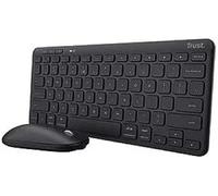 Trust Lyra Pack Clavier et Souris Sans Fil Bluetooth, AZERTY Français - NUOVO