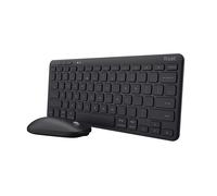 Trust Lyra tastiera Mouse incluso Casa Bluetooth QWERTY Spagnolo Nero