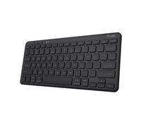 Trust Lyra tastiera Ufficio USB + RF Wireless + Bluetooth Tedesco Nero (LYRA COMPACT WIRELESS KEYBOARD - DE) - Versione Tedesca NEW