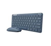 TRUST - Lyra Tastiera Wireless & Mouse Set Blu 24938