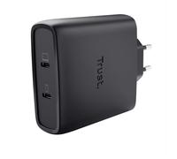 Trust - Maxo 100w 2p Usb-c Gan Charger-black Trust