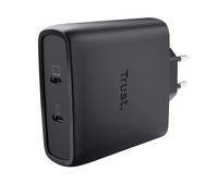 25527 MAXO 100W 2P USB-C GAN CHARGER BLK