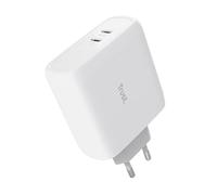 Trust Caricatore Maxo 65W 2P Usb-C Bianco