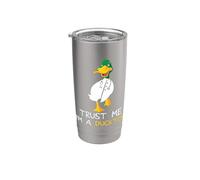 Trust me I am a ducktor - Doktor Bicchiere termico in acciaio inox doppia parete